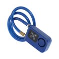 thumbnail image 1 of Monstrate Cerradura de combinación de bicicleta de alambre de acero ABS, repuesto portátil desmontable, alarmas codificadas, candado, Electrónica, 1 of 6