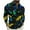 02 Blue, variant on Awdenio Long Sleeve Shirts for Men Quarter Zip Shirts Long Sleeve Pullover Lightweight Carnival Printed Casual Slim Fit Golf Shirt