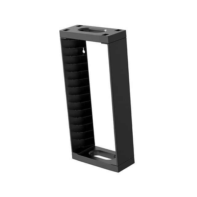 Soporte de estante de disco de juego de torre de almacenamiento de disco de juego, accesorios de juegos en la pared Vertical de pantalla