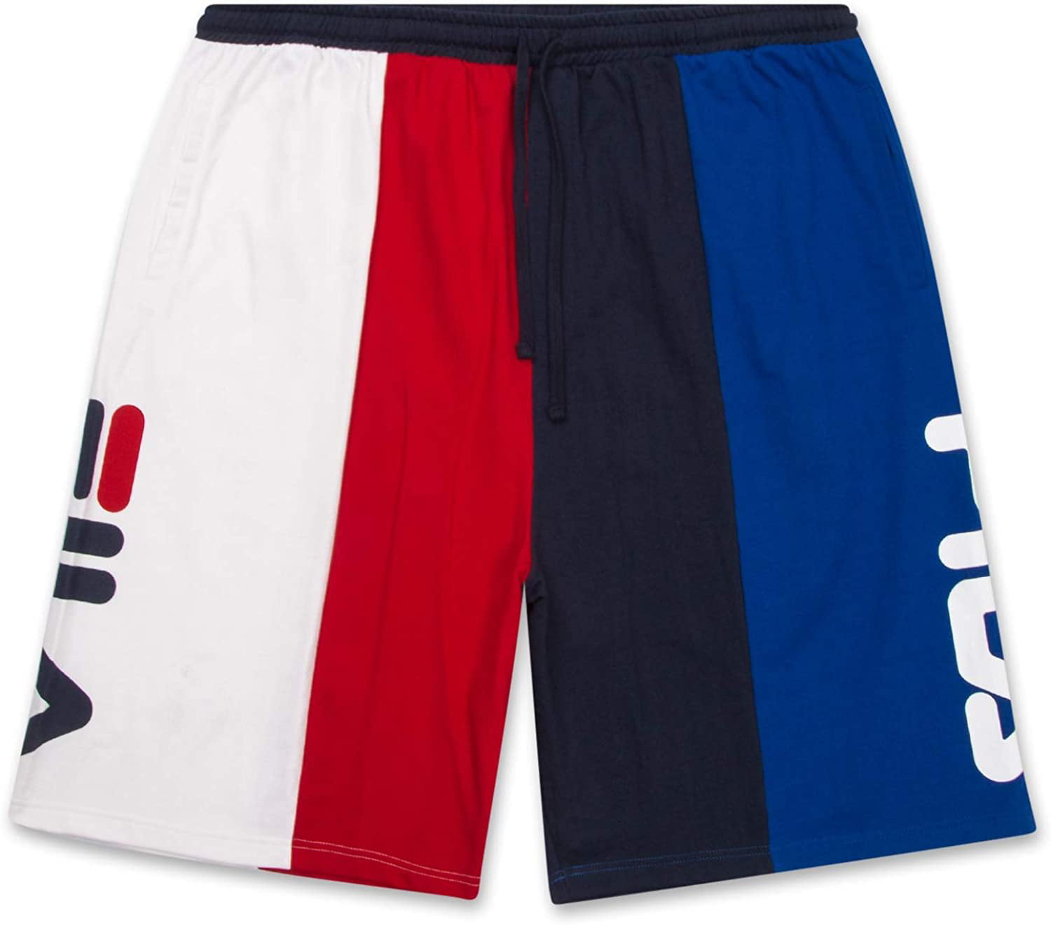 FILA - Fila Men's Big and Tall French Terry Lounge Shorts Cotton Gym ...