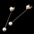 thumbnail image 4 of Pearl Brooch Lapel Pin Breastpin Women Collar Pin, 4 of 8