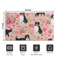 thumbnail image 5 of Bernese Mountain Dogs with Pioneer Flower Door Rugs,Washable Non Slip Door Mats Indoor,Decorative Door Mats,Entry Mat Indoor for Entrance,Bedroom,Kitchen,Bathroom,17"x30", 5 of 6