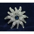 thumbnail image 3 of Trendy Crystal Sun Shape Brooch Pin For Women Sun Shape Statement Rhinestone Brooch, Bridal Brooch,, 3 of 9