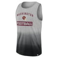 thumbnail image 2 of Men's Fanatics Heathered Gray/Black Washington Commanders Our Year Tank Top, 2 of 3