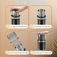 thumbnail image 7 of 2026 New Stainless Steel Coffee & Spice Grinder, Electric Multi-Use Cup Grinder, Large Capacity Detachable Cup for Easy Cleaning, for Home Kitchen (Straight Blade&Criss-Cross Blade)Z, 7 of 7