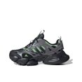 thumbnail image 1 of Zapatillas de deporte unisex XLG RUNNER DELUXE negras con punta redonda, deportivas de corte bajo, informales, para correr, 1 of 4