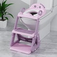 thumbnail image 1 of Asiento de entrenamiento para ir al baño Gliizee mall 2 en 1 plegable para niños pequeños, 1 of 7