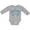 AC-Heather Grey, variant on Inktastic My Meemaw Loves Me with Flowers and Hearts Boys or Girls Long Sleeve Baby Bodysuit
