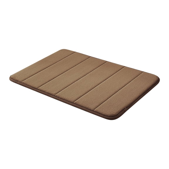 JeashCHAT Memory Foam Bath Mat 24" x 16" Ultra Soft Absorbent and Non-Slip Bathroom Rugs for Bathroom Floor Shower Tub