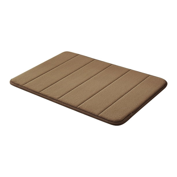 Alfombra de baño de espuma viscoelástica | Superabsorbente y antideslizante para baño, ducha e inodoro | Alfombra gruesa, suave y peluda para niños y adultos
