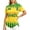 ZAYellow, variant on Womens Brazil Flag Letter Graphic T Shirts V Neck Short Sleeve Sporty Summer Tee Activewear Top Clothing for Women