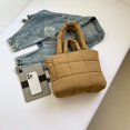 thumbnail image 3 of Bolso Mano Suave Con Forma Nube Hobo Elegante Acolchado para Mujer, 3 of 9