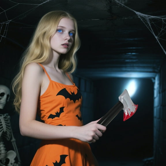 Halloween Inflatable Weapons 16 Inches Party Props for Costumes Decorations Trick or Treat Accessories Spooky Photo Supplies