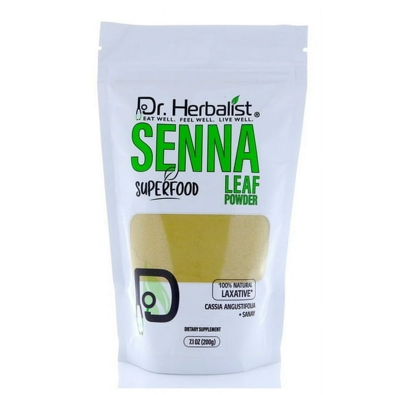Dr. Herbalist Natural Senna Leaf Powder I Cassia Angustifoua I Sanay I 200g - 7oz