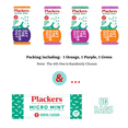 thumbnail image 2 of Plackers Individually Wrapped Micro Mint Dental Floss Picks, 60 Count with 4 Travel Cases, 2 of 8