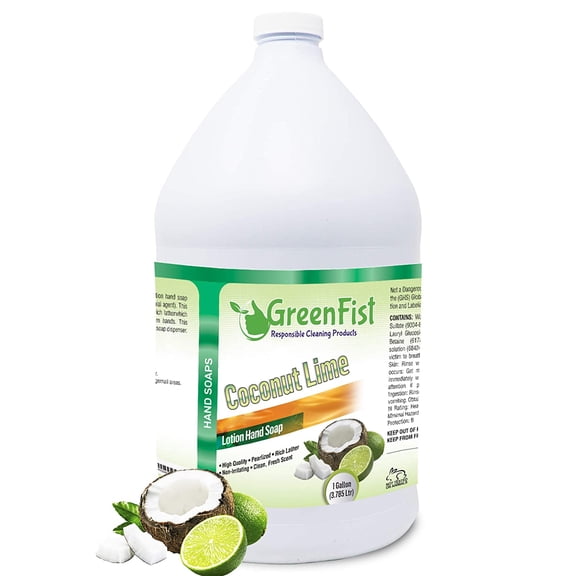 Lotionized Hand Soap [ Liquid Gel Refill ] Made in USA, 128 Ounce (1 Gallon) (Coconut Lime)
