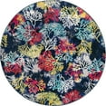 thumbnail image 2 of Rugs.com Ariel Collection Rug – 7 Ft Round Multi Medium Rug Perfect For Kitchens, Dining Rooms, 2 of 9