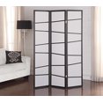 thumbnail image 1 of Roundhill Furniture 3-Panel Screen Room Divider, Black, 1 of 2