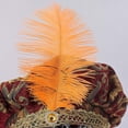 thumbnail image 5 of QSAWXQZ Men's Vintage Tudor Hat Brocade Flat Cap Medieval Headwear for Festival Free Size, 5 of 9