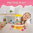 thumbnail image 1 of ToyVelt Ice Cream Toy Cart Juego de juegos para niños - 39-Piece Pr, 1 of 2