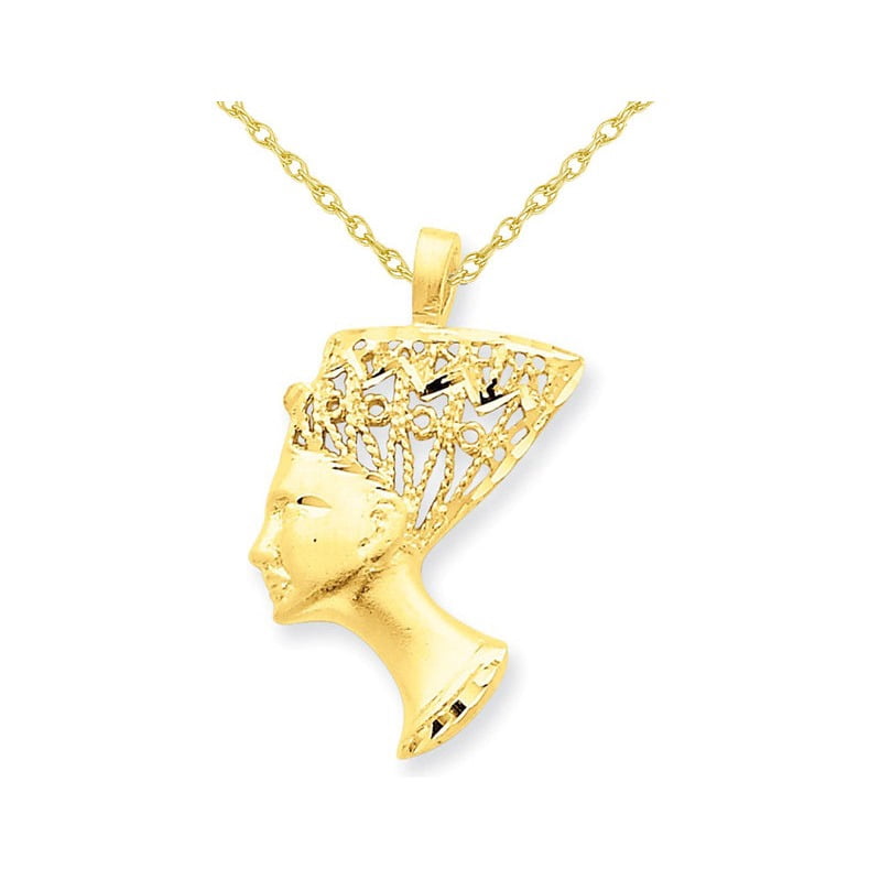 Egyptian Nefertiti Charm Pendant 