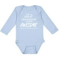 thumbnail image 3 of Inktastic Yeah My Great Grandson is Pretty Awesome Boys or Girls Long Sleeve Baby Bodysuit, 3 of 5