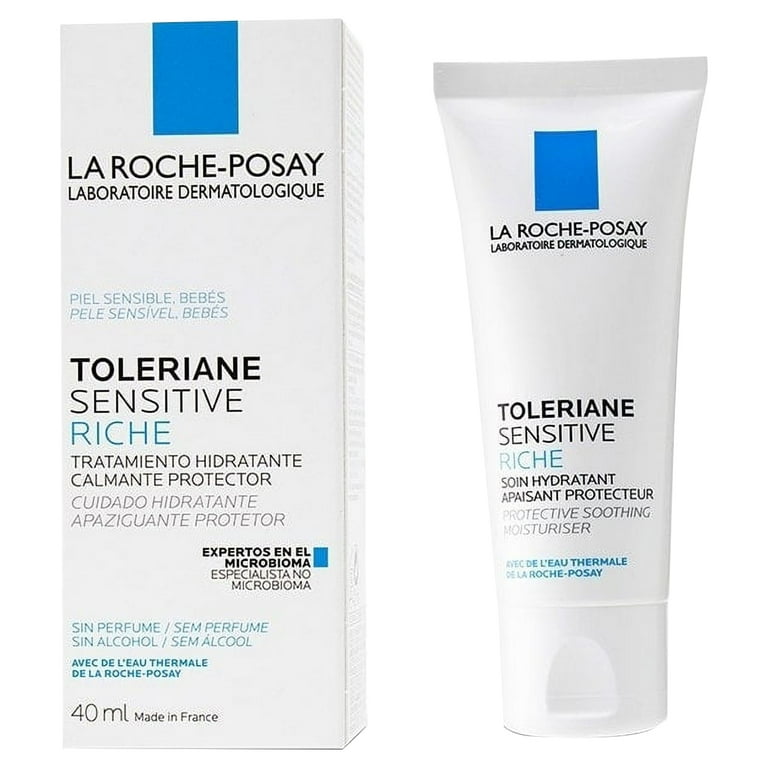 La Roche Posay Toleriane Sensitive Rich Moisturizing Face Cream 40 ml Hydratante Facial Moisturizer Walmart