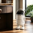 thumbnail image 4 of Astronaut Shaped Trash Can With Lid Cute Waste Bin Large Capacity Storage Bin For Home Office Bedroom And Living Room - Premium Edition Collection, 4 of 7