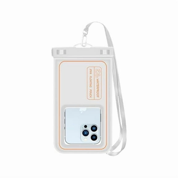 Floating Waterproof Phone Pouch IPX8 Waterproof Phone Case for iPhone 16 15 Pro Max 14 Plus 13 12 11 XR XS SE Galaxy S24 S23 S22 FE Up to 7.2'', Water Proof Dry Bag for Beach Swim Kayak