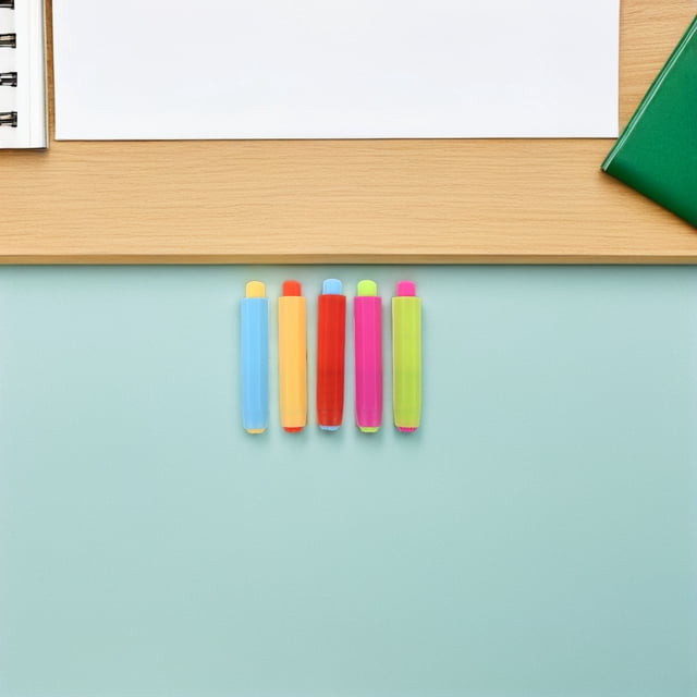 ADDHAT 10Ud Sujetatizas Multicolor Para Pizarras En Escuela Y Oficina Con Fácil Instalación Y Repuesto