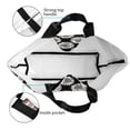 thumbnail image 4 of Fotbe White Sunflowers Bolsa Tote Estética de Lona con Estampado para Mujer - Bolsa Reutilizable de Hombro Casual para Vacaciones, Compras, Trabajo y Gimnasio, 4 of 8