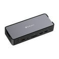 thumbnail image 1 of Verbatim Pro - Docking station - USB-C - 2 x HDMI, DP - 1GbE - 100 Watt, 1 of 7