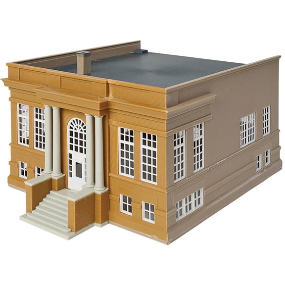 Walthers Cornerstone HO Scale Building/Structure Kit Public Library