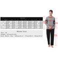 thumbnail image 4 of Purcoar Men's Sleepwear Short Sleeve Pajamas Set Raglan Top and Shorts Soft Lounge Set, 4 of 11