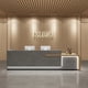thumbnail image 5 of Counter Modern Reception Desks White Podium Closet Commercial Reception Desks Cashier Mesa De Escritorio Minimalist Furniture My Lux Decor Round, 5 of 7