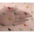 thumbnail image 4 of oneOone Viscose Chiffon Fabric Artistic Bird Print Fabric by Yard 42 Inch Wide, 4 of 4
