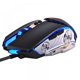 thumbnail image 1 of Ratón para juegos con cable [programable] [luz que respira] Ratón ergonómico para juegos USB para computadora de escritorio RGB para gamers Ratón para juegos para PC portátil Negro mate con, 1 of 6