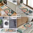 thumbnail image 6 of Tropical Pioneer Flower Pattern Kitchen Rug Mat,Kitchen Runner Rugs Non Skid Washable,Decorative Kitchen Floor Mats for Kitchen,Sink,Laundry,17"x47.2", 6 of 7