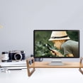 To Mointor ELAYARD Back to School Wood Monitor Riser Practical Design 1Pack 20X7In ...