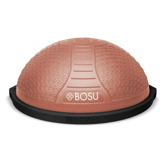 Bosu NEXGEN Balance Strength Trainer, Home Gym Workout Equipment, 26", Rose Gold/Gray