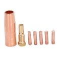 thumbnail image 2 of Accesorio para Pistola De Soldadura MIG, Accesorio para Pistola De Soldadura Mig, Núcleo Fundente Sin Gas, 0,8 Mm, 0,031 Pulgadas, Equipo De Kit De Puntas De Boquilla De Latón para Century FC90/80GL, 2 of 8