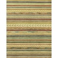 thumbnail image 1 of Ahgly Company Indoor Rectangle Abstract Metallic Gold Southwestern Area Rugs, 7' x 9', 1 of 6