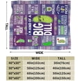thumbnail image 3 of Pickle Blanket for Women Men, Cute Pickle Themed Design Printed Throw Blankets for Teens Adults Lap, Chair Sofa, Warm Soft Cozy Blanket, 50"x 60", 3 of 6