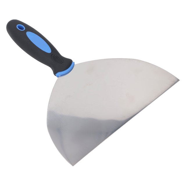 Stainless Steel Paint Scraper 8 Inch Blade Comfortable Handle Hanging Hole for Putty Wallpaper Paint Plaster 0122 Model