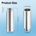 thumbnail image 2 of Uxcell Shower Head Extension Arm 110mm Length 201 Stainless Steel Shower Head Extender, 2 of 5