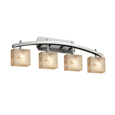 

Justice Design Group Alr-8594-55 Alabaster Rocks 35.5 Archway 4 Light Vanity Light -