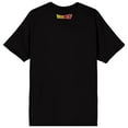 thumbnail image 3 of Dragon Ball Z Super Saiyan Goku Character Panels Adult Black Crew Neck Short Sleeve T-shirt - 4XLB, 3 of 6