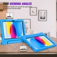 thumbnail image 4 of SUPNICE Handle Kids Case for New iPad 11-inch (A16) 2025 / iPad 10th Generation 2022(10.9 inch) with Built-in Screen Protector, Rugged Full Body Protective Cover for iPad 10/11 Gen,Blue, 4 of 9