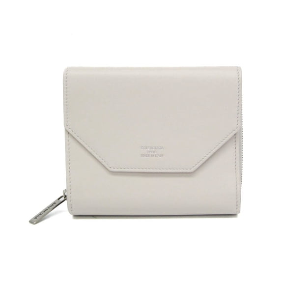 Pre-Owned Balenciaga Envelope Compact Wallet 753762 Men,Women Leather Wallet... (Good)