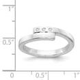 thumbnail image 4 of 925 Sterling Silver Diamond Ring, 4 of 9
